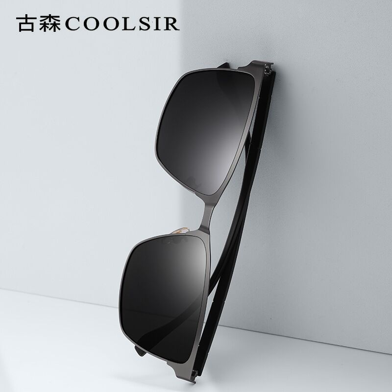 Солнцезащитные очки COOLSIR KF5117 поляризационные, авиаторы, металлическая оправа, для вождения, UV400