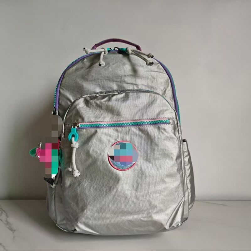 Рюкзак K21305 в стиле Kipling, много отделений, боковые карманы, 33×18,5×45 см, ноутбук 15,6 дюйма