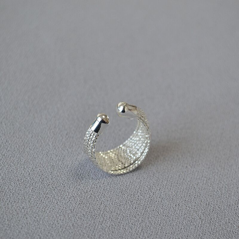 Многослойное открытое кольцо Miya Sophia Jewelry с гравировкой, латунь с позолотой, регулируемое