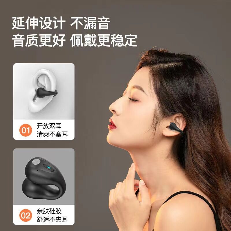 Беспроводные наушники-клипсы X22 Bluetooth 5.4, шумоподавление, до 8 часов работы