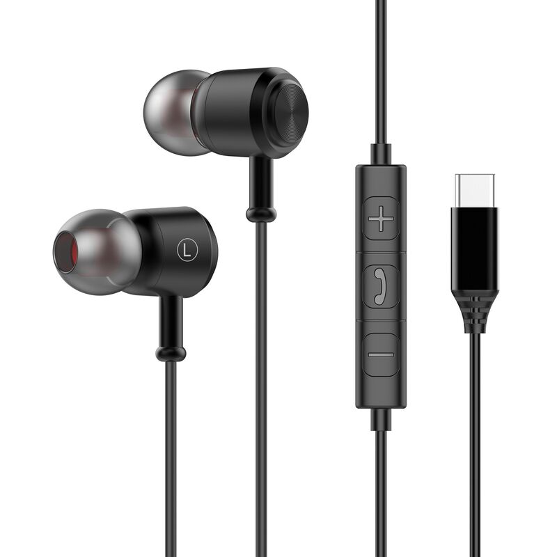 Проводные наушники-вкладыши Jintaino G31, Type-C/3.5 мм, с микрофоном, HiFi