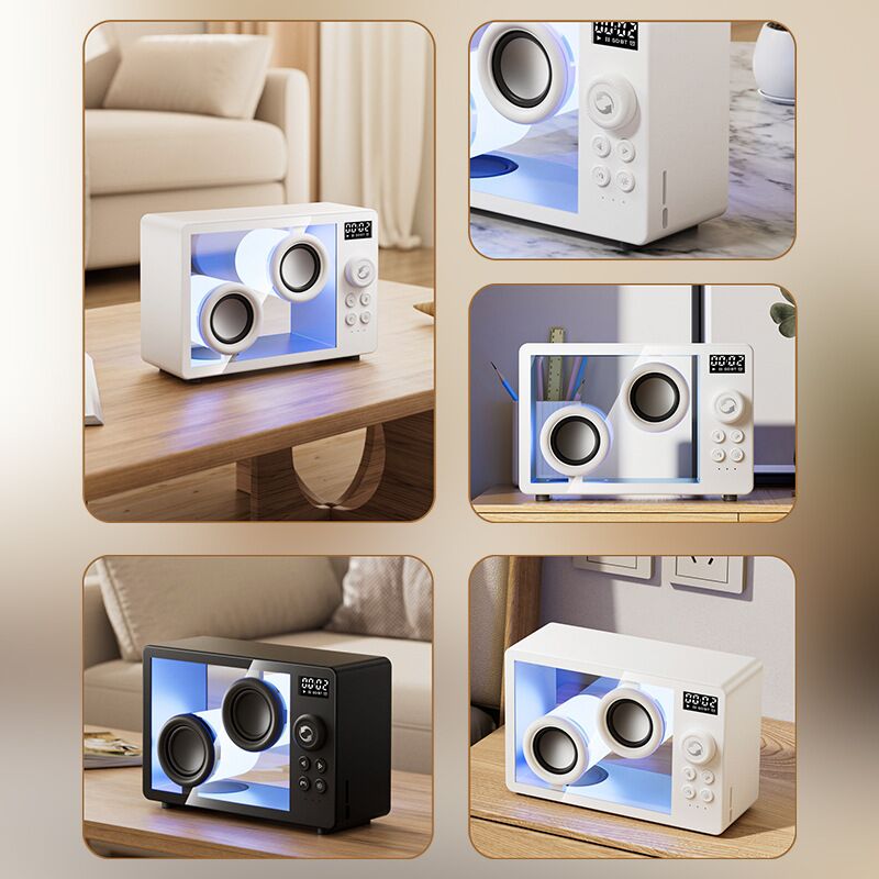 Портативная Bluetooth-колонка K02, 2 динамика, громкая связь, аккумулятор 1000–1200 мА·ч