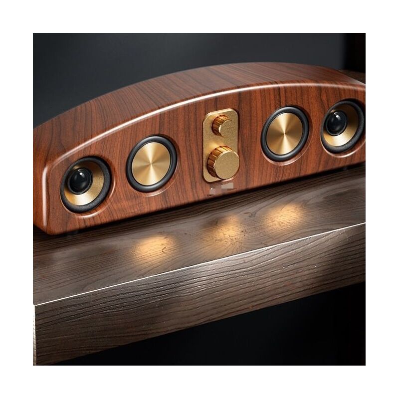 Настольная Bluetooth-колонка 3403 в ретро-стиле, 2 динамика, TWS, FM-радио, слот для карт, AUX