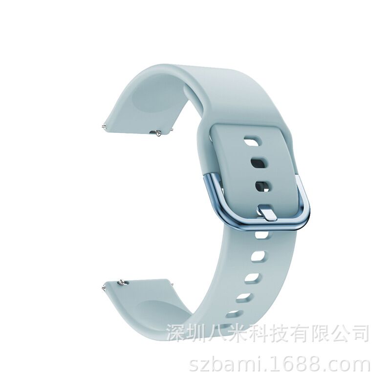 Силиконовый ремешок BM для Honor Watch ES и Haylou Smart Watch 2, спортивный, однотонный и с принтом