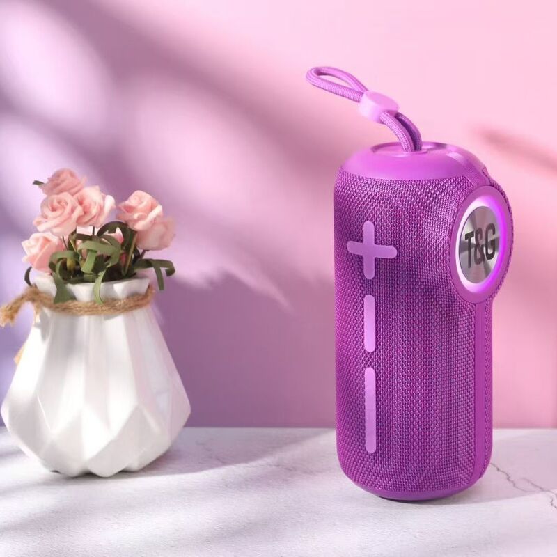 Портативная Bluetooth-колонка T&G TG698 с двумя динамиками, тканевый корпус, 15 Вт, Bluetooth 5.3, TWS