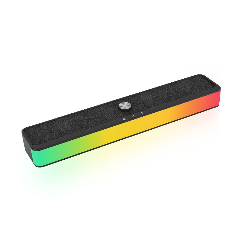 Настольная Bluetooth-колонка BT603 с RGB-подсветкой, два динамика 2×5 Вт, Bluetooth 5.1, аккумулятор, громкая связь
