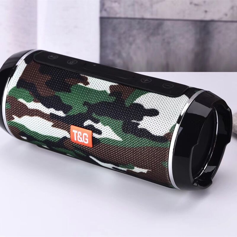 Портативная Bluetooth-колонка TG116, два динамика по 5 Вт, FM-радио, USB и TF, громкая связь, 1200 мА·ч