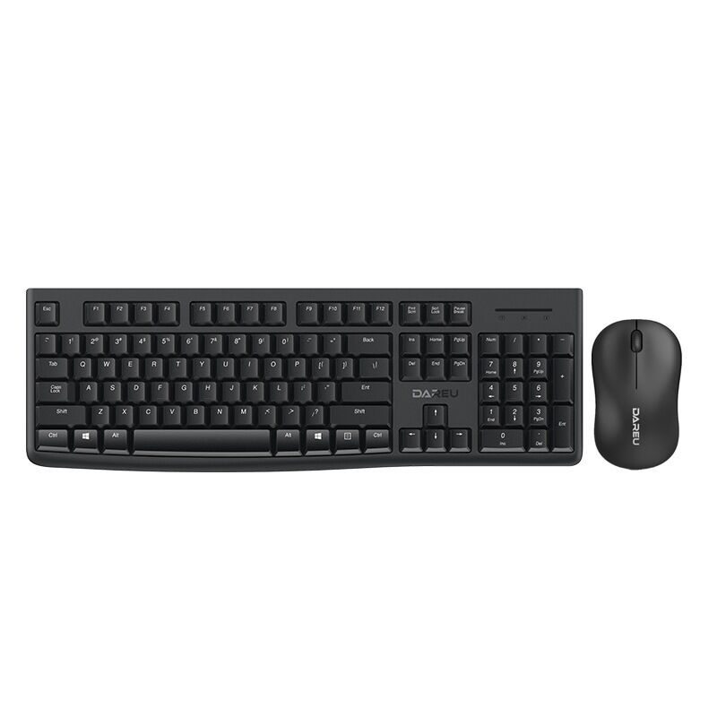 Беспроводной комплект клавиатура и мышь Dareu LK186T, 2,4 ГГц USB, батарейки в комплекте