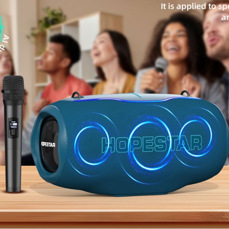 Портативная Bluetooth-колонка HOPESTAR H86, 180 Вт, три динамика, IPX5, аккумулятор 24000 мА·ч, ремень