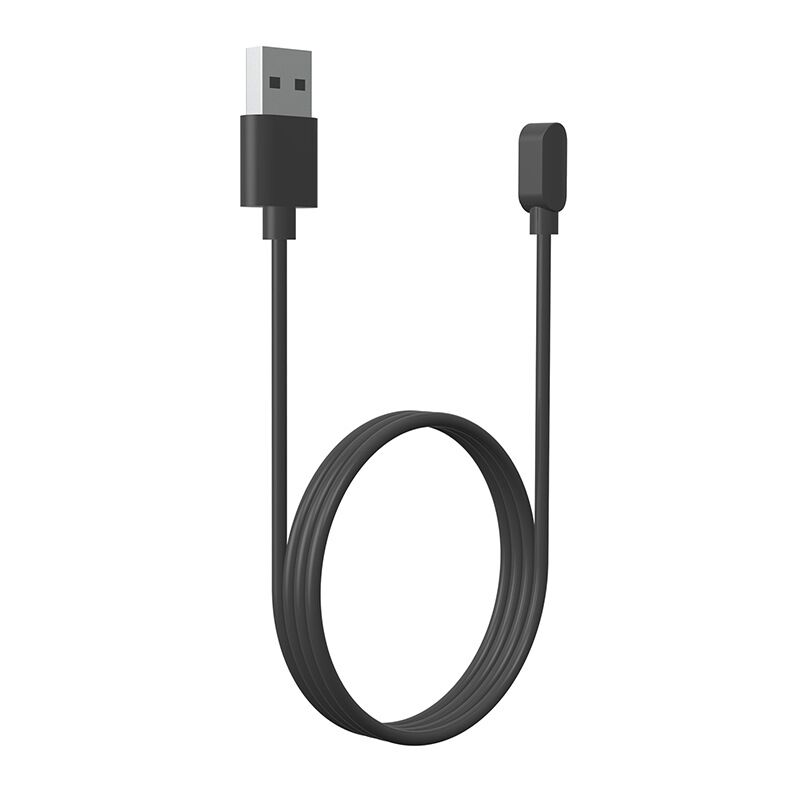 Магнитный зарядный кабель для смарт-часов COLMI P28 Plus, USB, 1 м, чёрный