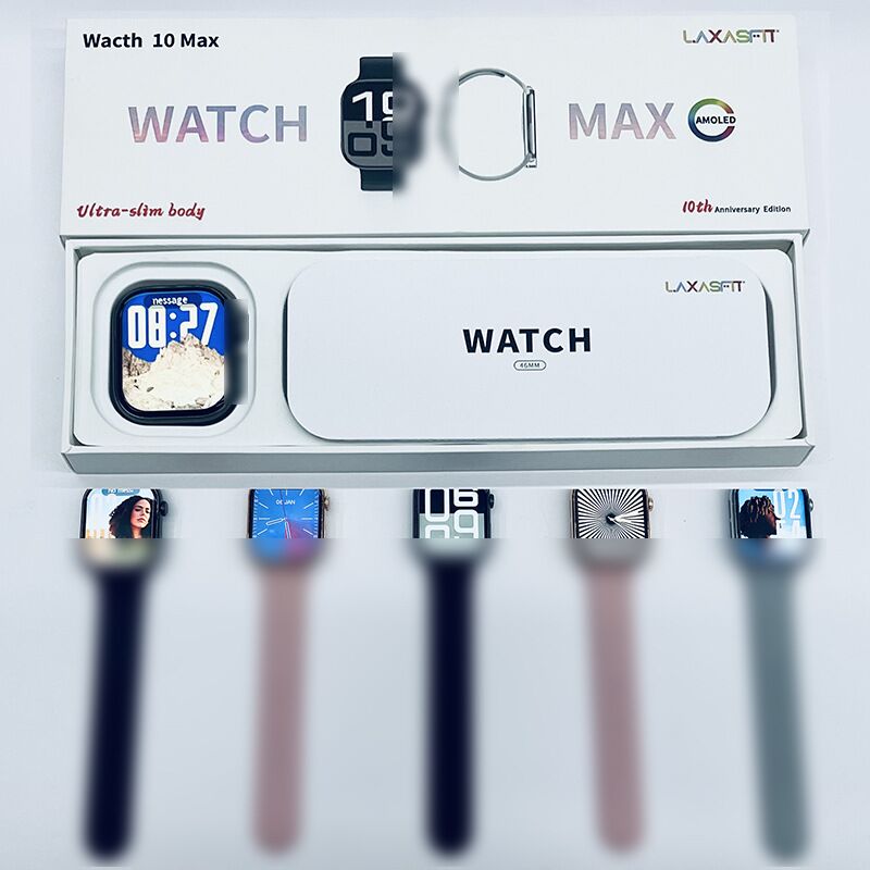 Смарт-часы Laxasfit Watch10 Max / S10 с NFC, экран 2,01″, беспроводная зарядка, звонки по Bluetooth