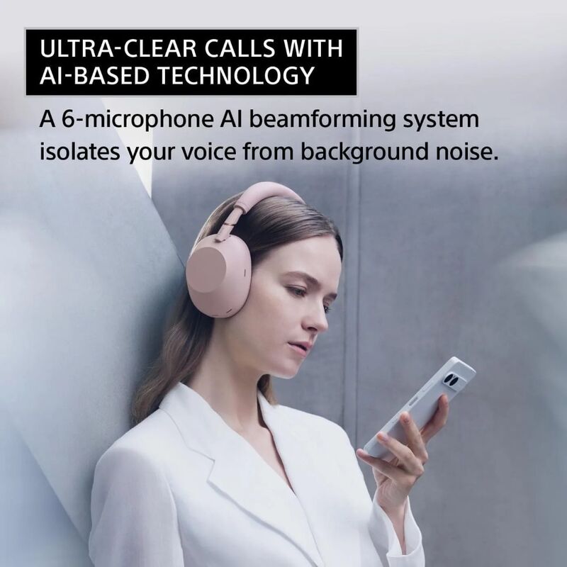 Накладные беспроводные Bluetooth-наушники WH-1000XM6 с шумоподавлением