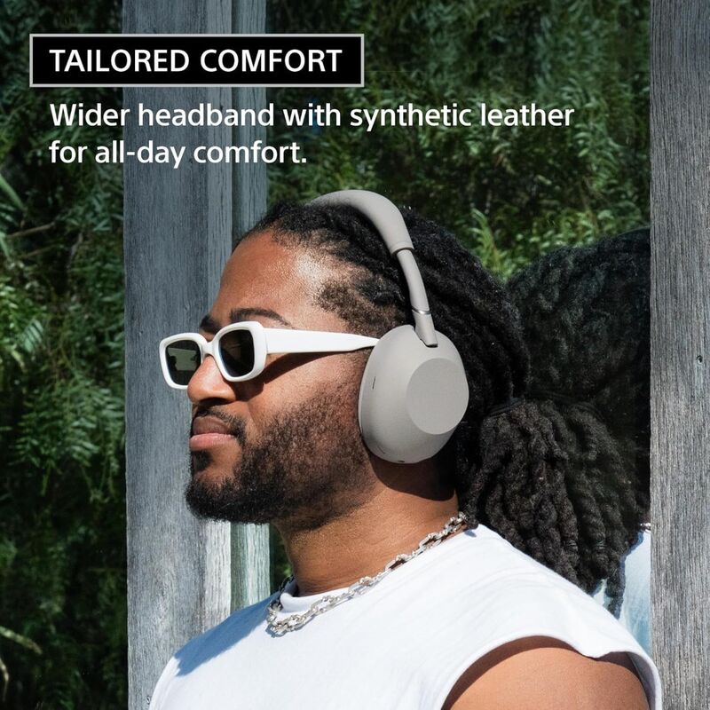 Накладные беспроводные Bluetooth-наушники WH-1000XM6 с шумоподавлением и AI-ассистентом