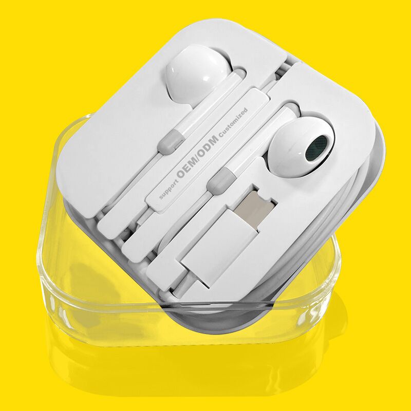 Наушники YLC-039 проводные, разъём 8-pin для iPhone, усиленный бас, микрофон