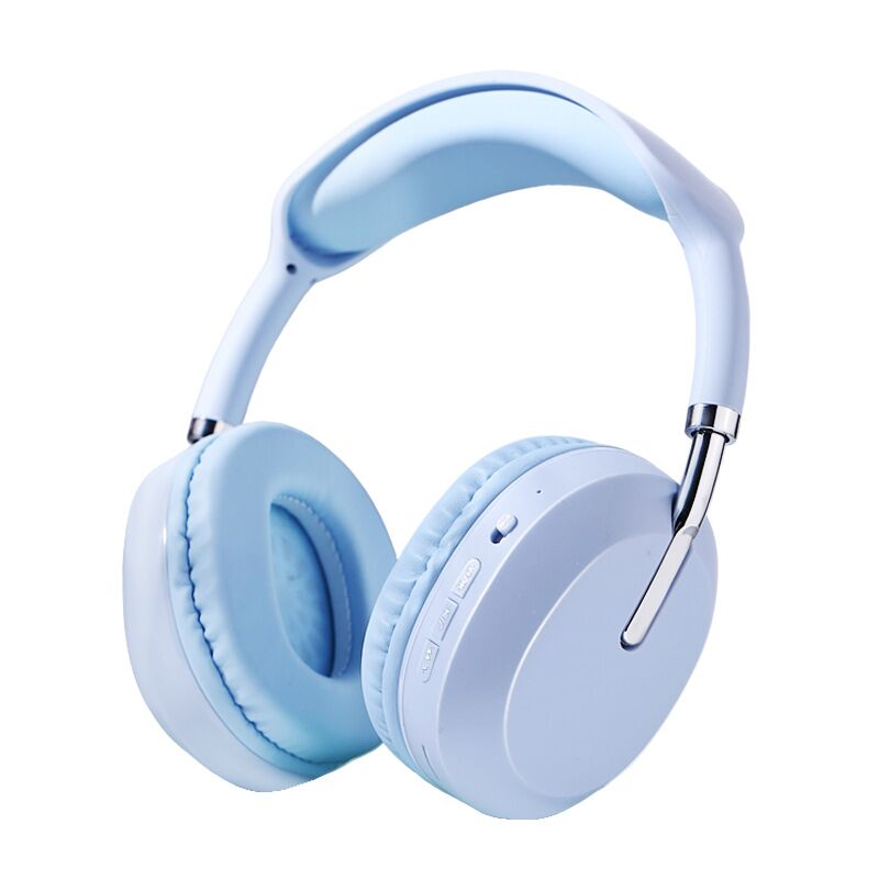 Накладные беспроводные Bluetooth-наушники P9, складные, с FM-радио и слотом для карты памяти, долгий автономный ресурс