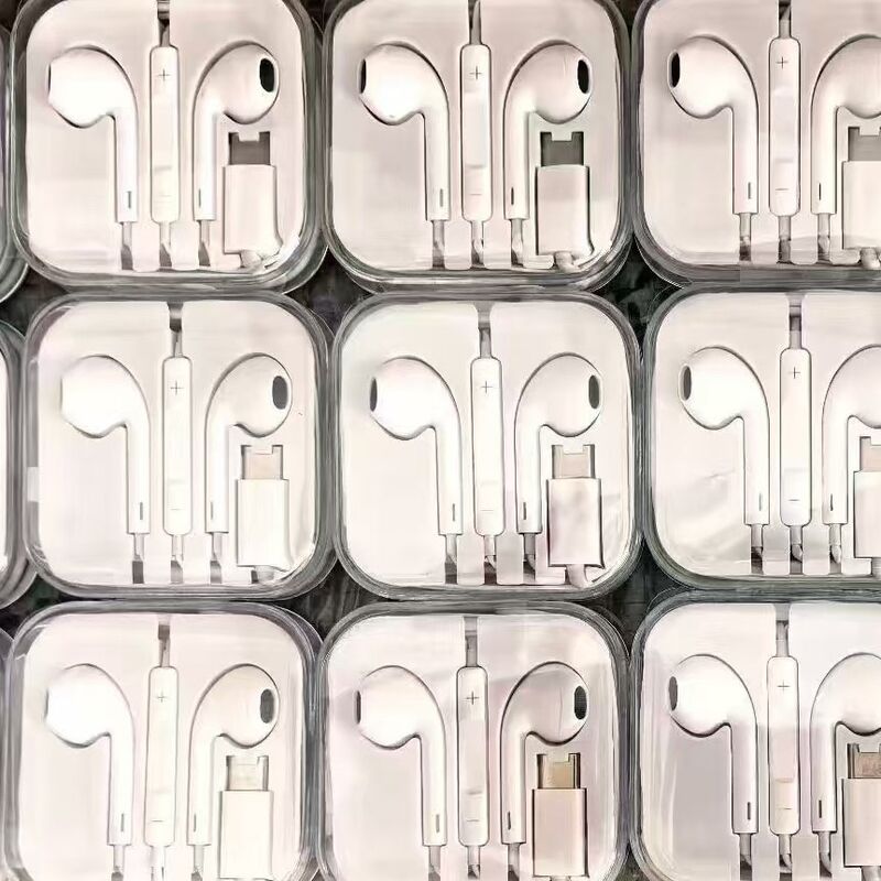 Проводные наушники Yunmai для iPhone, вкладыши, микрофон, разъём Lightning/Type-C, кабель 1,2 м