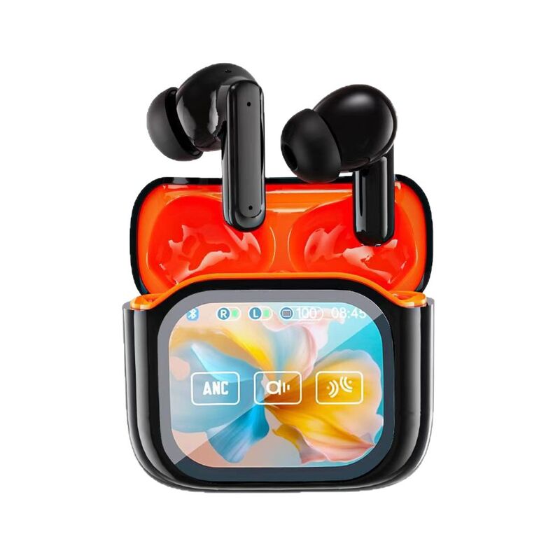 Наушники JM19 Bluetooth 5.4, LCD дисплей, ANC/ENC шумоподавление, IPX4