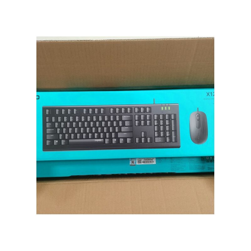 Комплект клавиатура и мышь Rapoo X1800S, X1800PRO, 8000GT и другие модели, беспроводные и проводные, USB