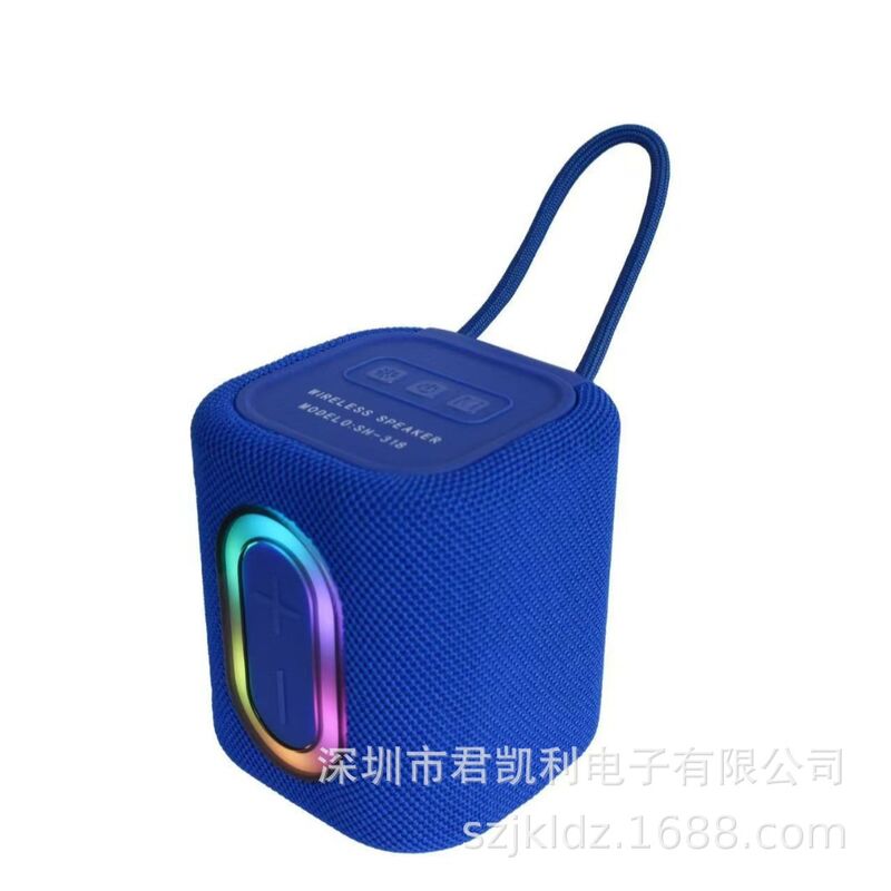 Портативная Bluetooth-колонка JKL-Z10 с цветной подсветкой, 5 Вт, Bluetooth 5.1, слот для карты памяти