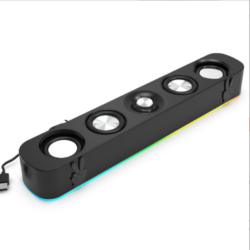 Компьютерные колонки E3591 с подключением одним USB-кабелем, проводные и Bluetooth, 2 динамика, стерео