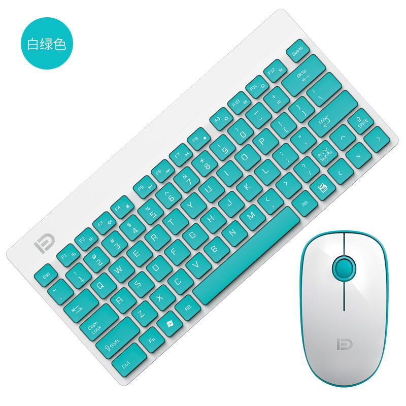Беспроводной комплект клавиатура и мышь Fude 1500, тонкий, USB 2,4 ГГц, 1600 dpi, для офиса и дома