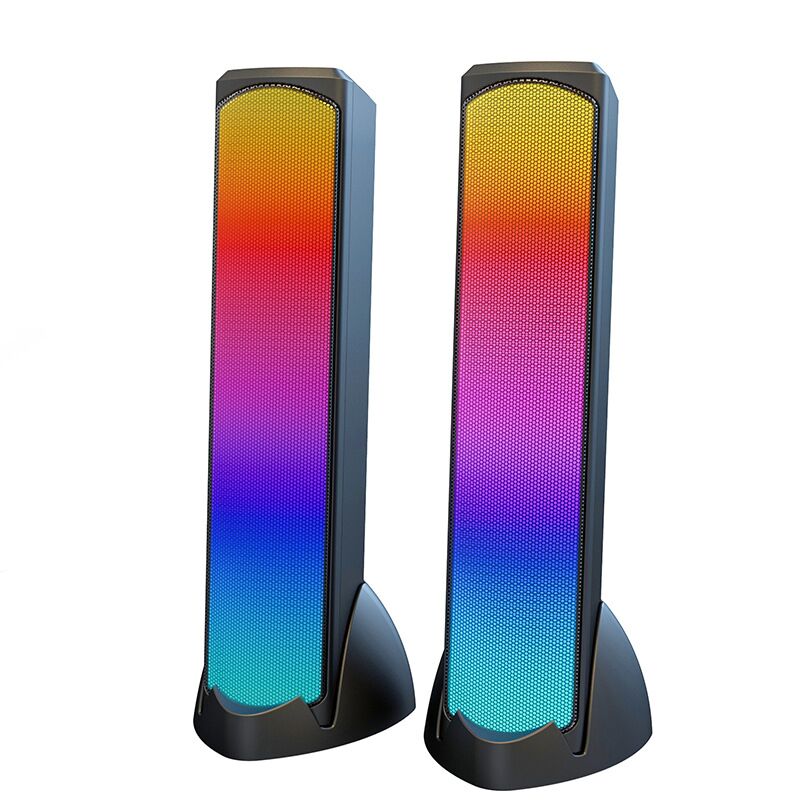 Компьютерные колонки-саундбар Langjing C100 с RGB-подсветкой, Bluetooth 5.3, питание USB