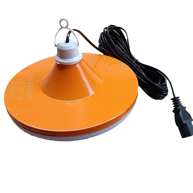 Низковольтная LED-лампа Longbaisen LBS012, 12–72 В, 200 Вт, с зажимами-крокодилами и проводом 5 м