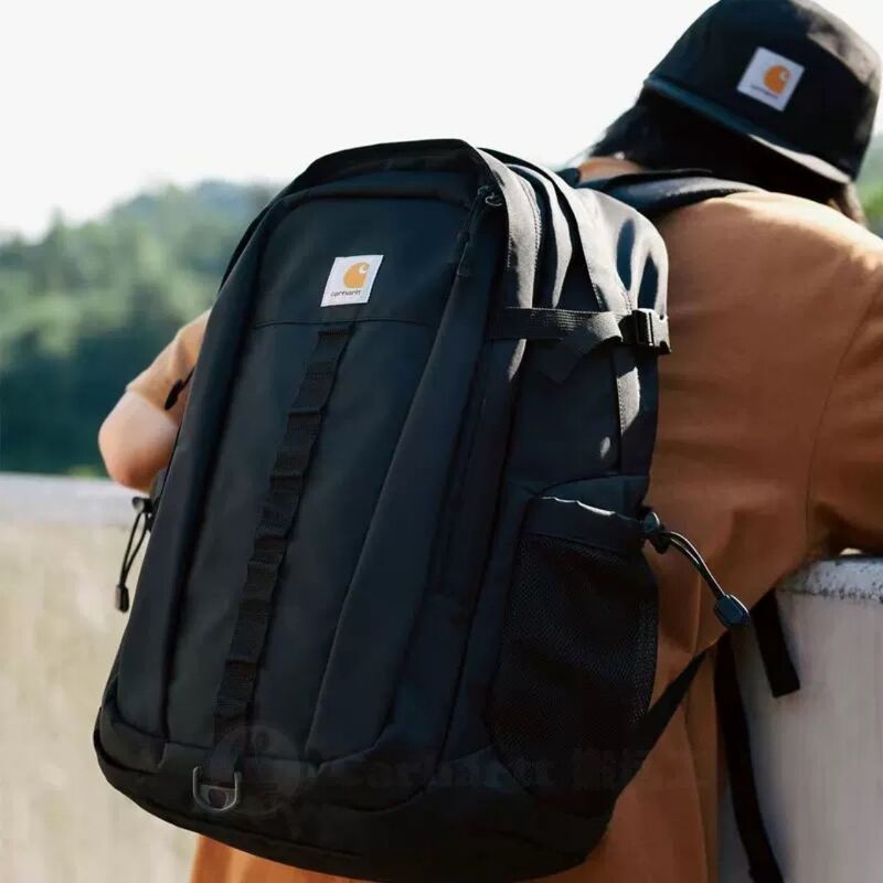 Рюкзак Carhartt WIP Cliff Backpack для ноутбука 14", 20–35 л, ткань оксфорд, чёрный