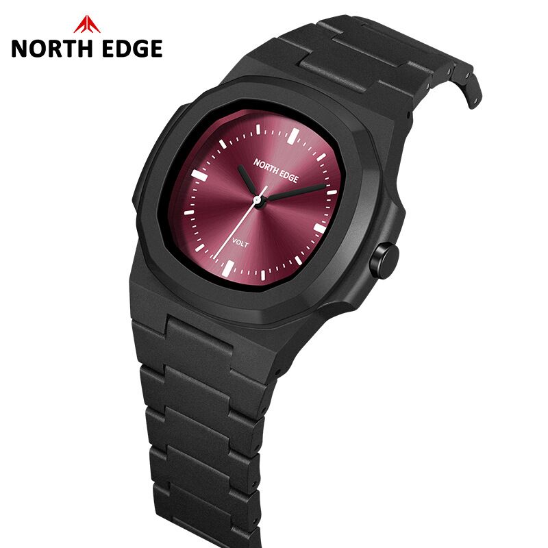Спортивные кварцевые часы NORTH EDGE VOLT, водозащита 50 м, корпус 38 мм, унисекс