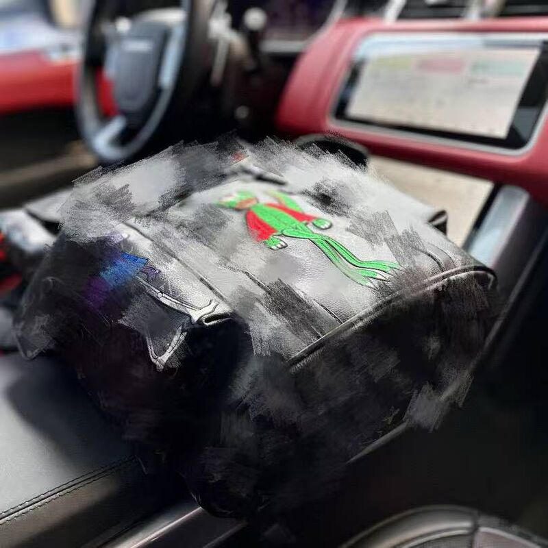 Рюкзак мужской с клапаном в стиле ретро, ПВХ, 20–35 л, расширяемый, ноутбук 14", с монограммой