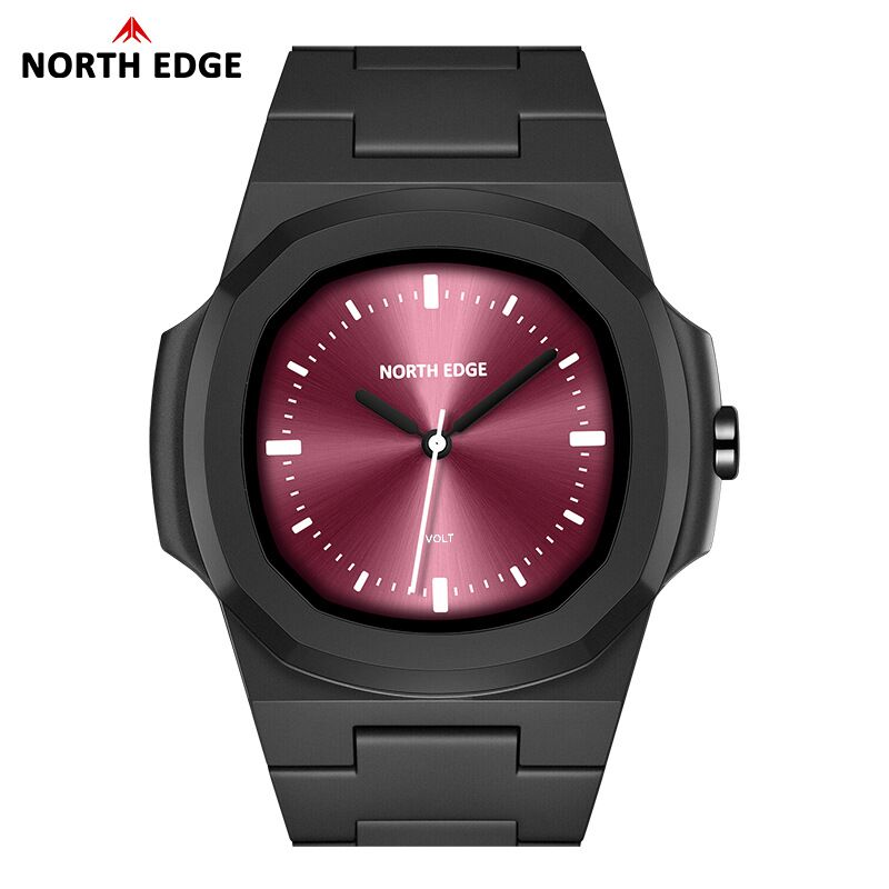 Спортивные кварцевые часы NORTH EDGE VOLT, водозащита 50 м, корпус 38 мм, унисекс