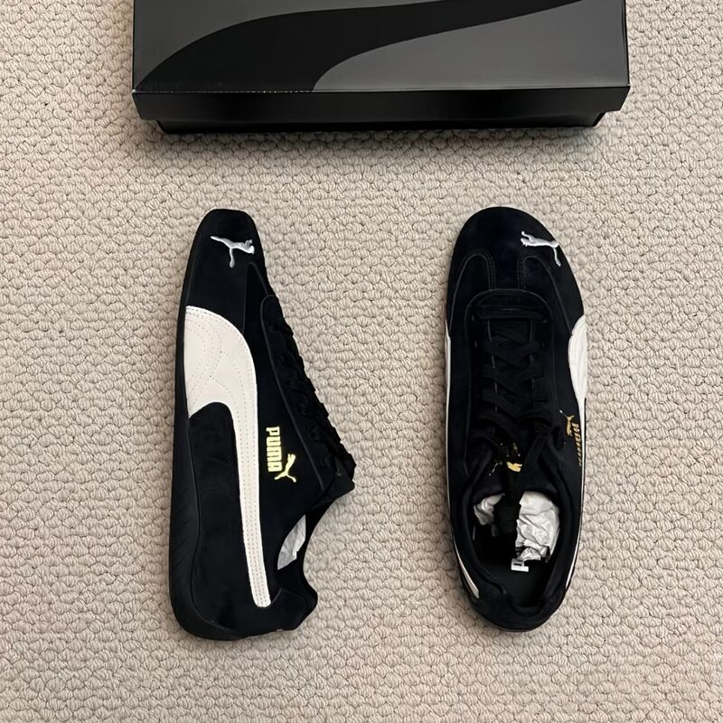 Кеды в гоночном стиле Puma Rose, унисекс, низкие, ретро, на шнуровке