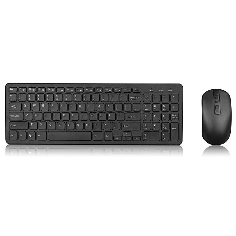 Беспроводной комплект клавиатура и мышь MCSaite K520 для настольного ПК, для игр и офиса