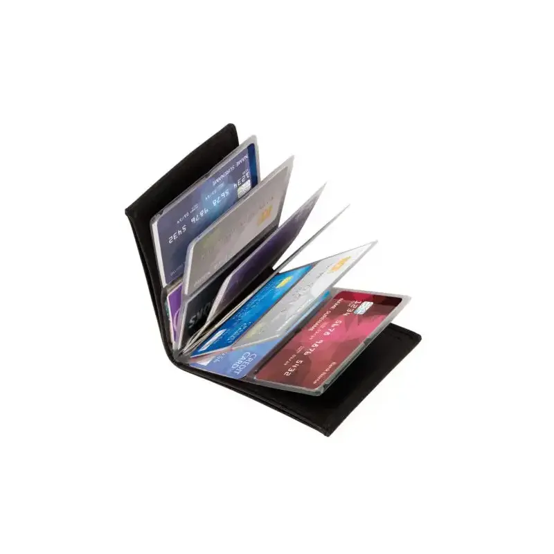 Визитница Wonder Wallet Kaideli KDL-HGH4B4, на 36 карт, экокожа PU, с защитой RFID, с отделением для монет