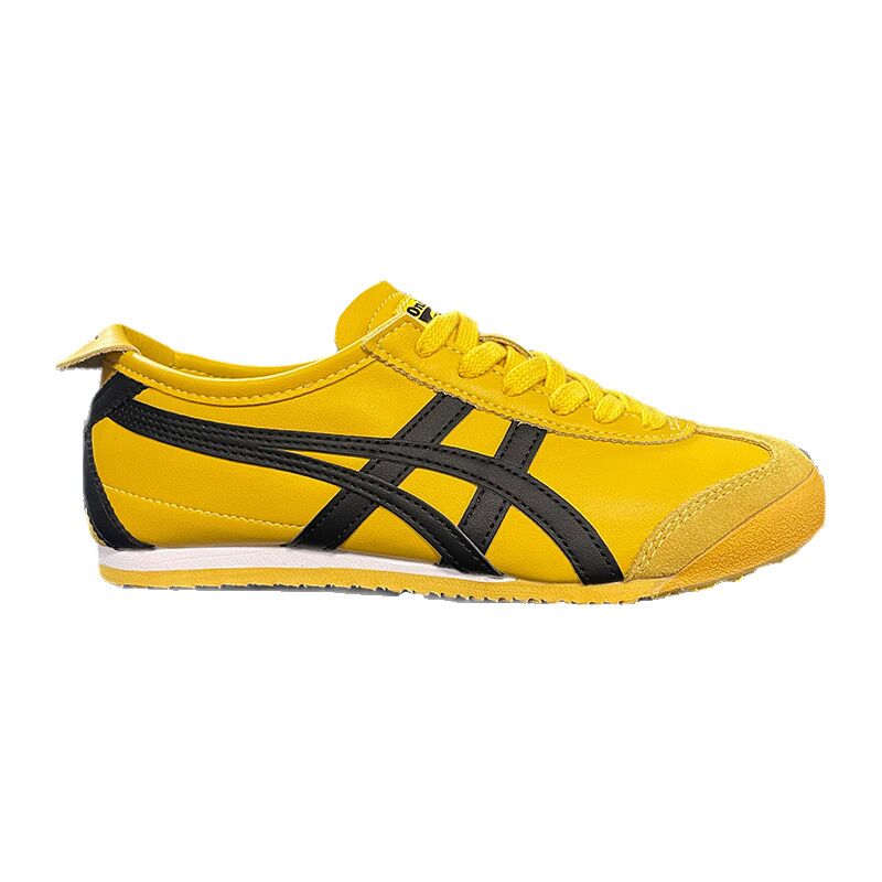 Кеды унисекс в стиле Onitsuka Tiger Mexico 66, натуральная кожа, низкие, ретро, 26 расцветок