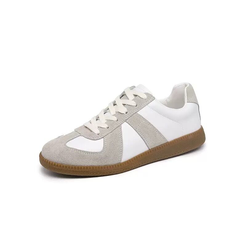 Кеды унисекс Margiela MM6 в стиле German Army Trainer, натуральная кожа, подкладка из овечьей кожи
