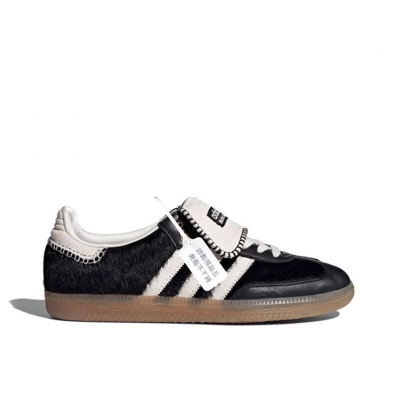 Кеды Originals Samba Spzl унисекс, низкие, кожа с мехом, резиновая подошва