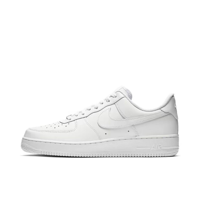 Кеды Air Force 1 '07 Low унисекс, натуральная кожа, нескользящая подошва, повседневные