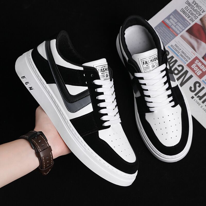 Мужские кеды AJ в стиле Air Force 1, модель 6201, низкие, воздухопроницаемые, синие, чёрные, серые