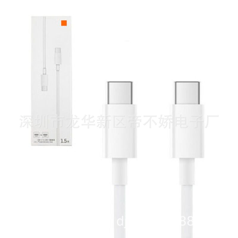 Кабель USB-C — USB-C для Xiaomi, 100 Вт, 5А, 1,5 м