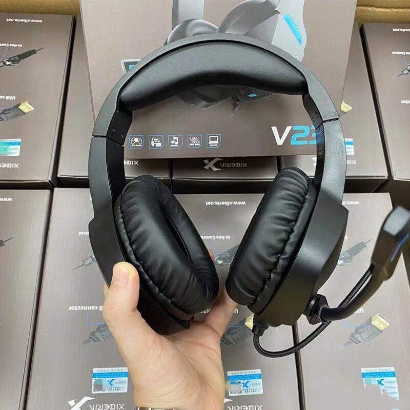 Siberia V23 — игровая гарнитура с подсветкой для ПК, звук 7.1, USB, усиленный бас