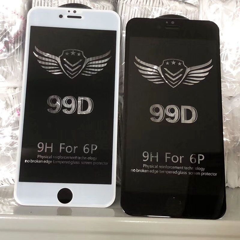 Защитное стекло 99D для iPhone 16 Pro и других моделей, на весь экран