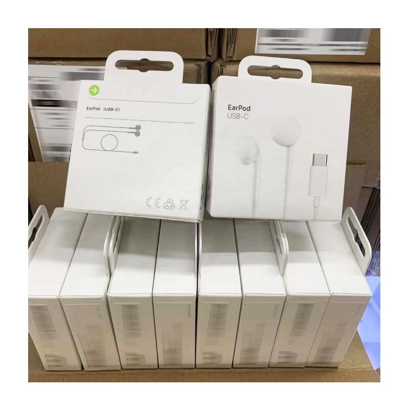 Проводные наушники HY для iPhone 15, разъём Type-C, Hi-Fi звук с микрофоном
