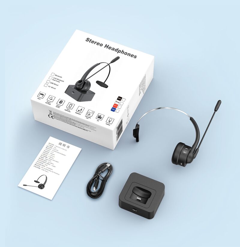 Bluetooth-гарнитура Oh Yeah OY131 с шумоподавлением ENC, моно, для звонков и офиса